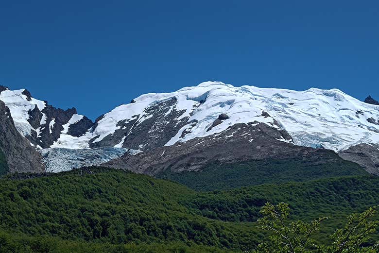 El glaciar Huemul