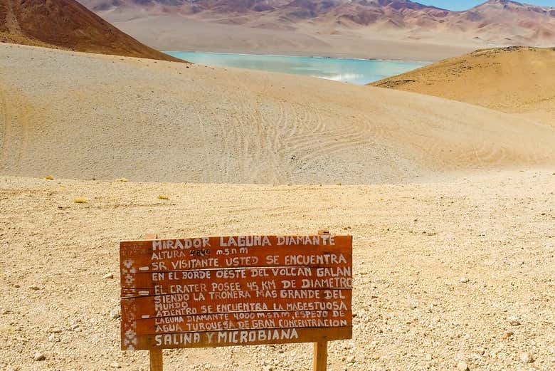 Mirador de la laguna Diamante