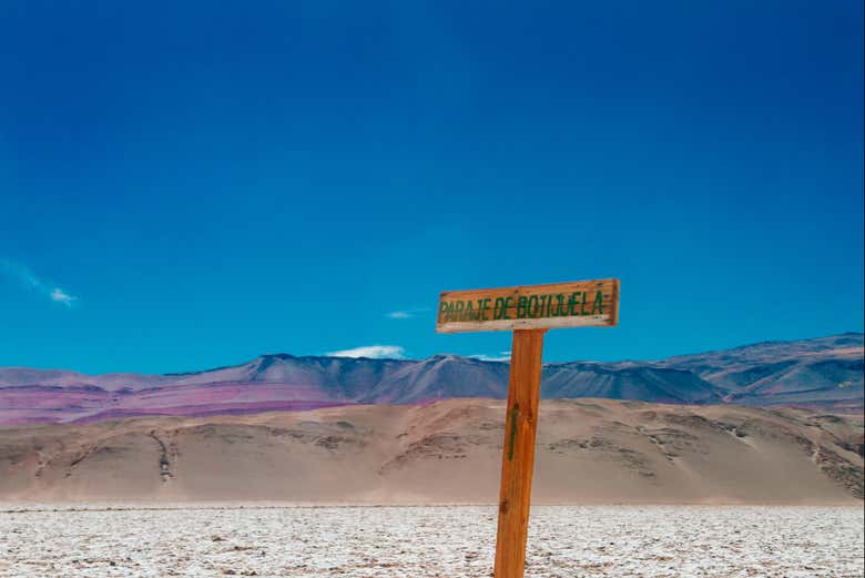 Paraje de Botijuela, en Catamarca