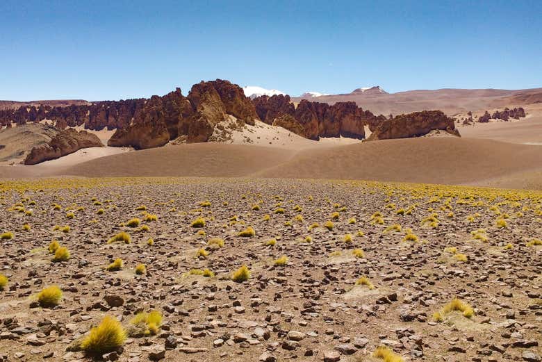Paisajes del cañón de Real Grande
