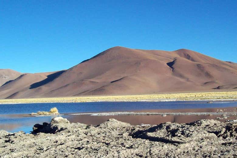 Panorámica del salar del Hombre Muerto