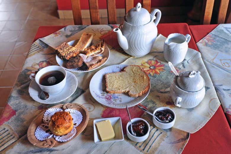 Merienda galesa en Trevelin