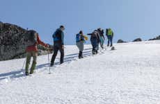 Senderismo con raquetas de nieve por la Curva de los Guanacos