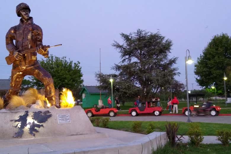 Escultura del Soldado de las Malvinas