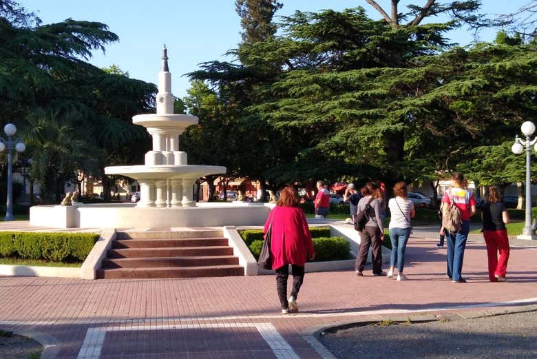 De visita en una de nuestras paradas 