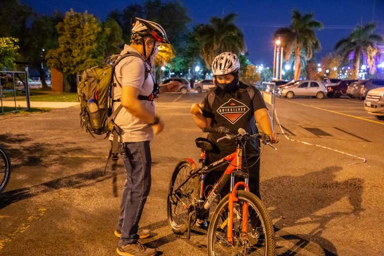 Para montar en la bici hay que medir más de 1.55 metros