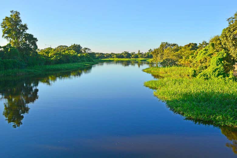 Paisagens naturais do rio Paraguai