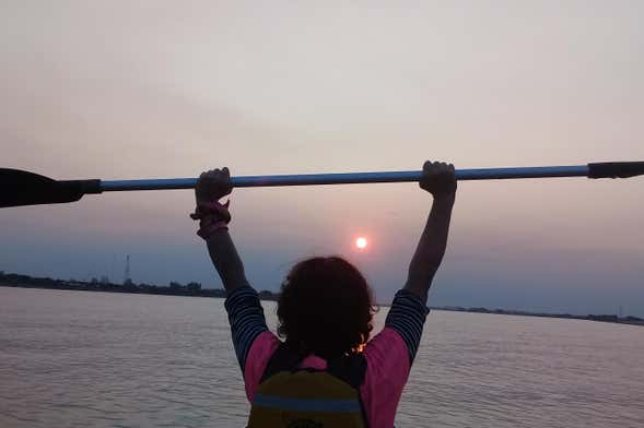 Tour en kayak por el río Paraguay