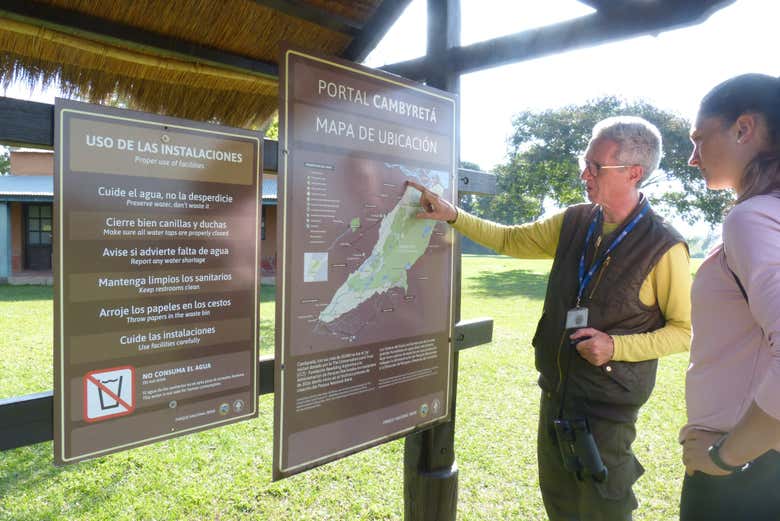 Visiting the Portal Cambyretá