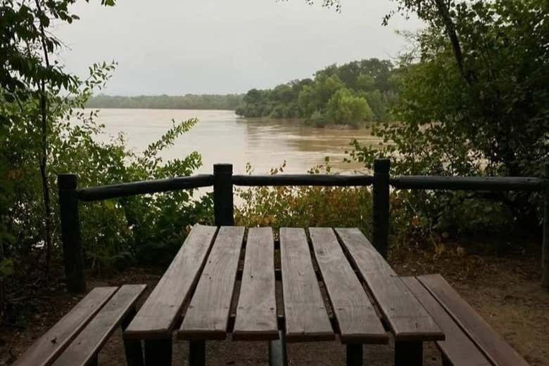 Mientras almorzáis disfrutaréis del paisaje