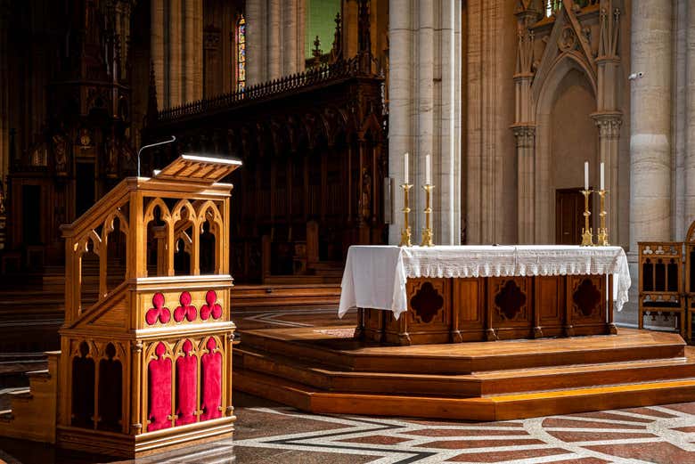 Altar de la catedral de La Plata
