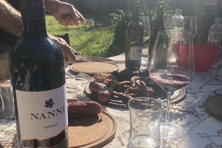 Disfrutaréis de un delicioso asado argentino