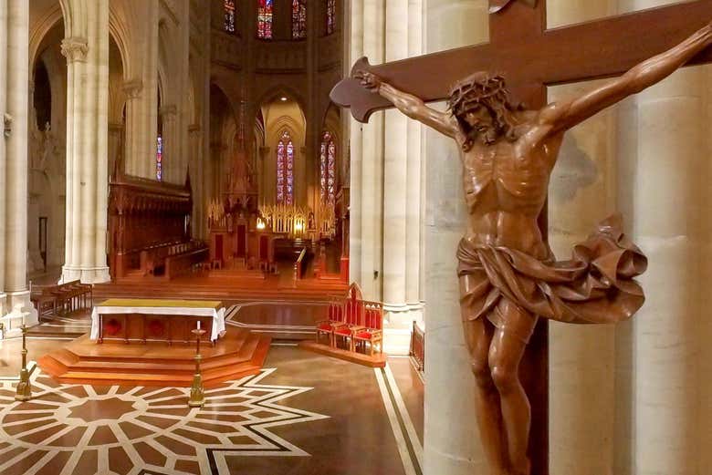Cristo de la catedral de La Plata
