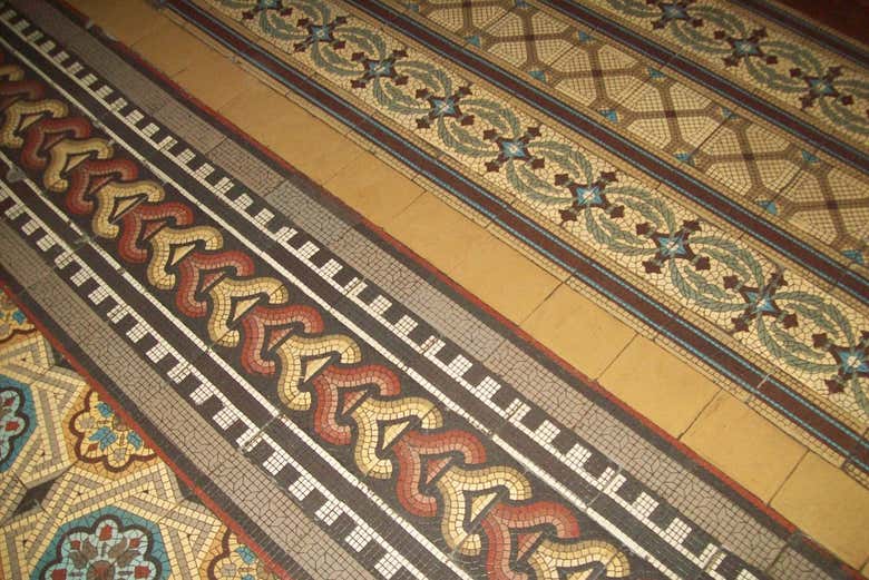 Mosaicos del Palacio Municipal de La Plata