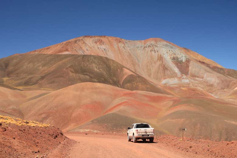 Viajando para Laguna Brava