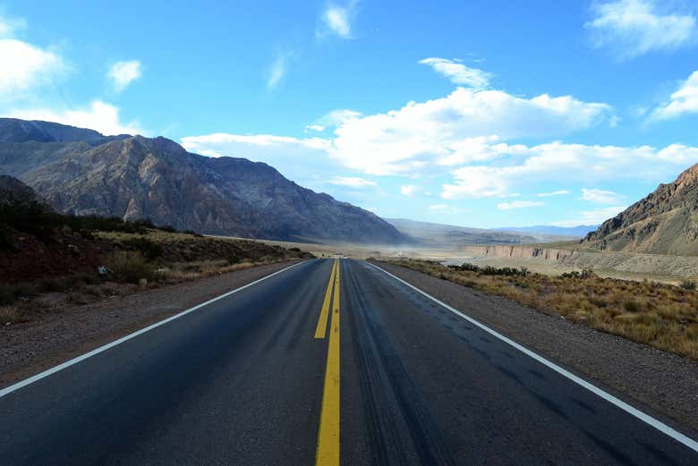Route de La Rioja argentine