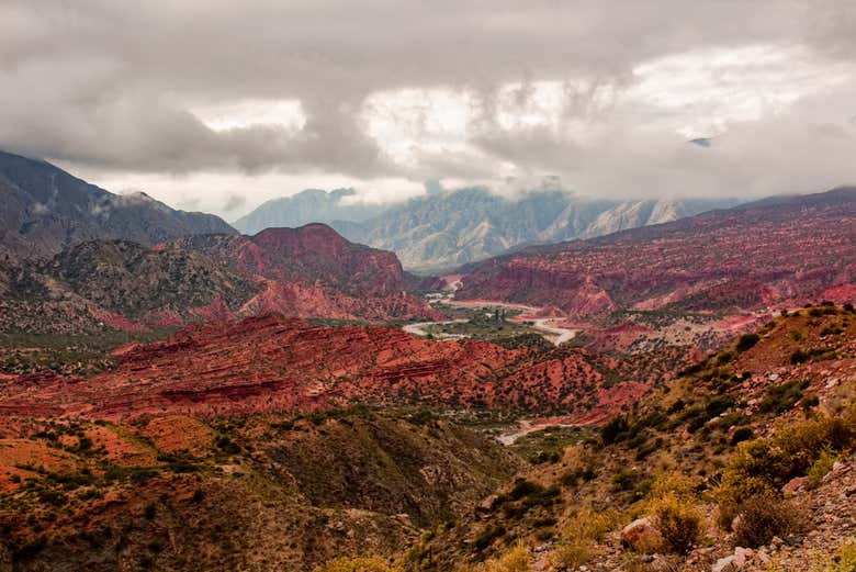 Cuesta de Miranda, na província argentina de La Rioja
