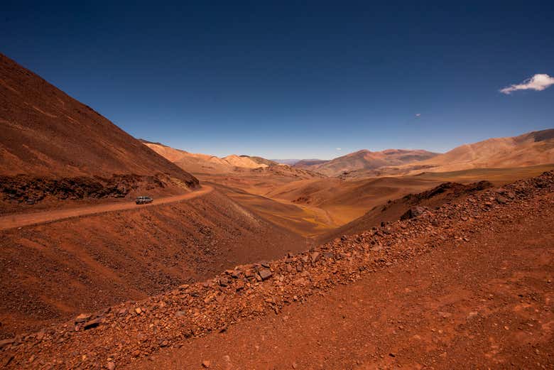 Quebrada de la Troya desert