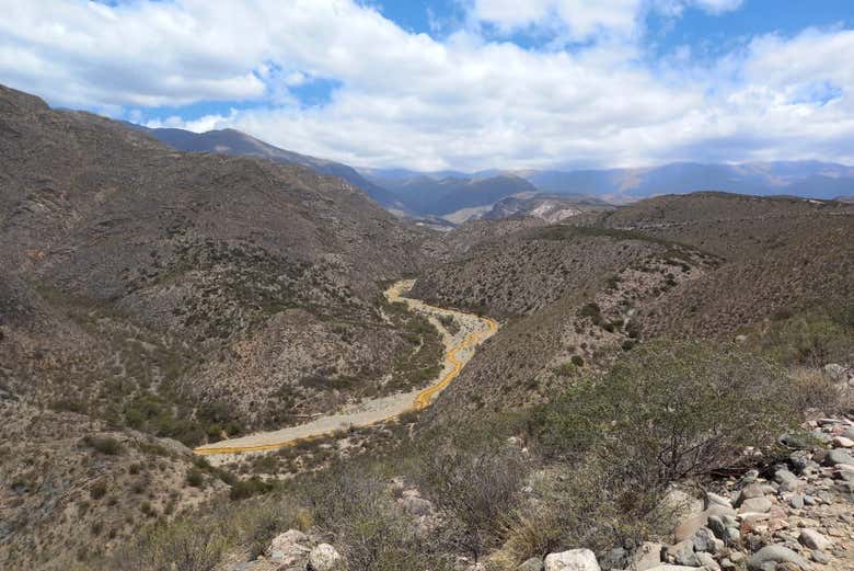Paisagens da Mina La Mexicana