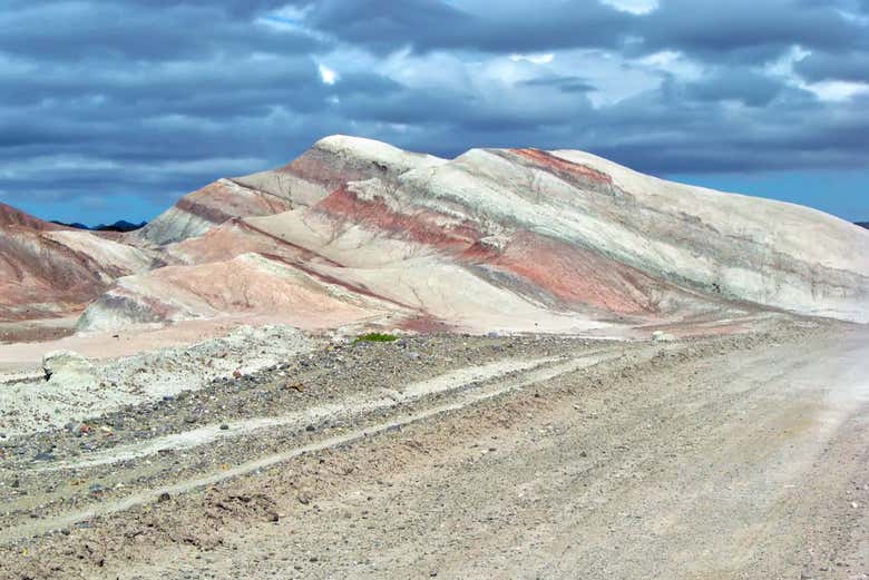 A paisagem do Valle de la Luna