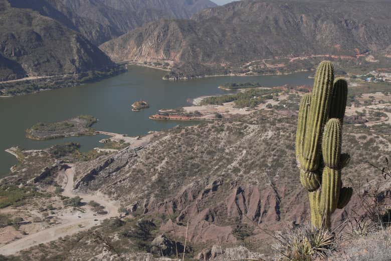 Panorámica de Pucará de Los Sauces