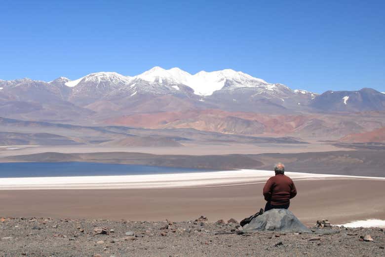 De frente para a paisagem da Varanda de Pissis