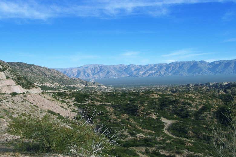Vista panorâmica do Cerro de La Cruz