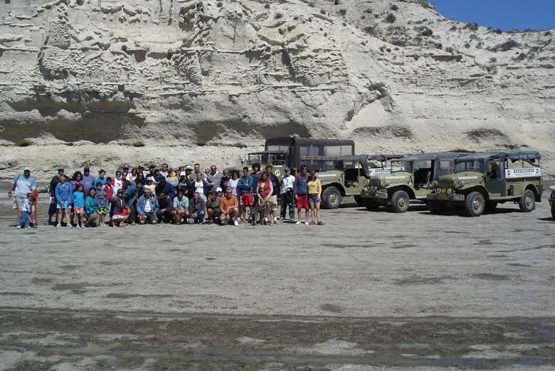 Enjoying the trip to Fuerte Argentino