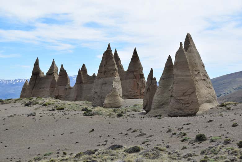 Paisajes de los Andes patagónicos