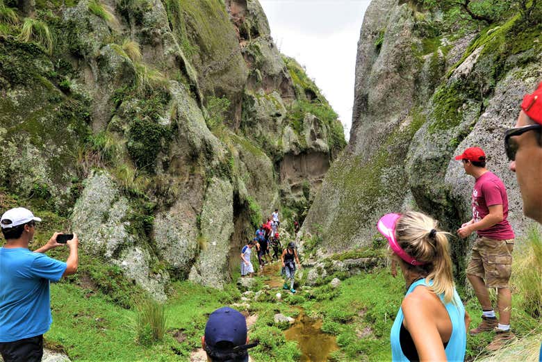 Desfrutando das paisagens de Los Gigantes