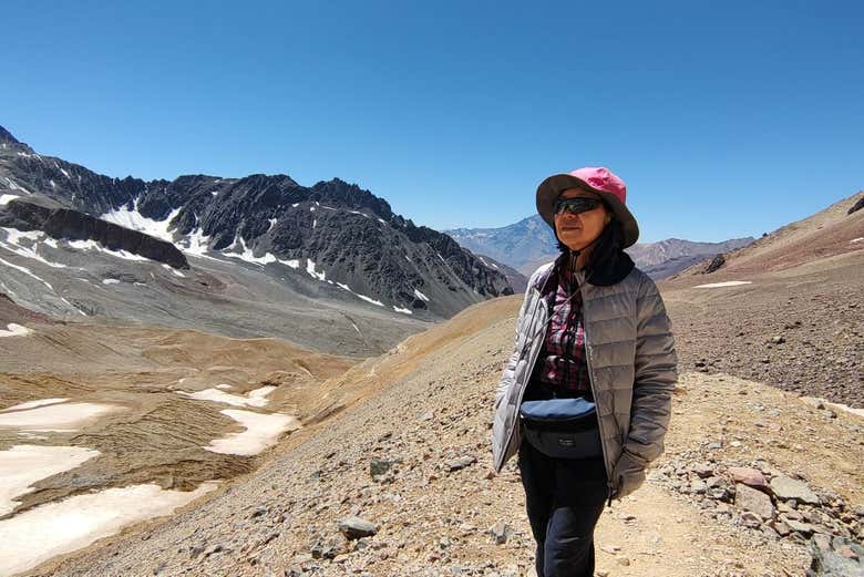 Admire the landscapes of the Andes