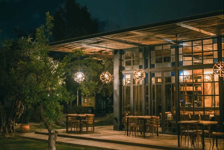 Terraza exterior de Casa Vigil Bodega