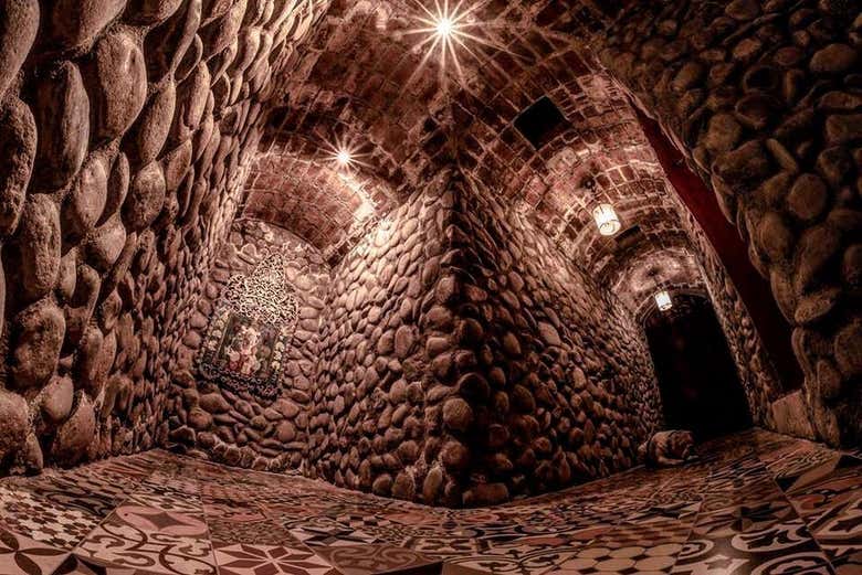Cava de la bodega El Enemigo