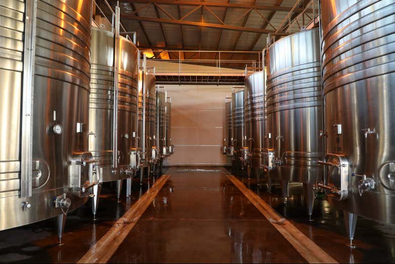 Sala delle botti di Huarpe Riglos