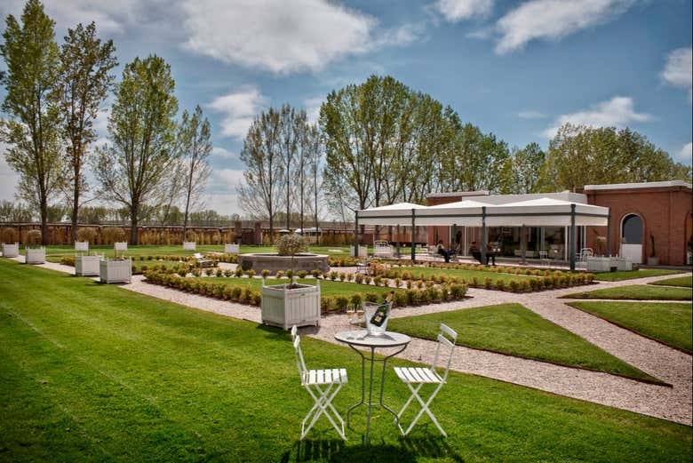 Jardines de las bodegas Chandon