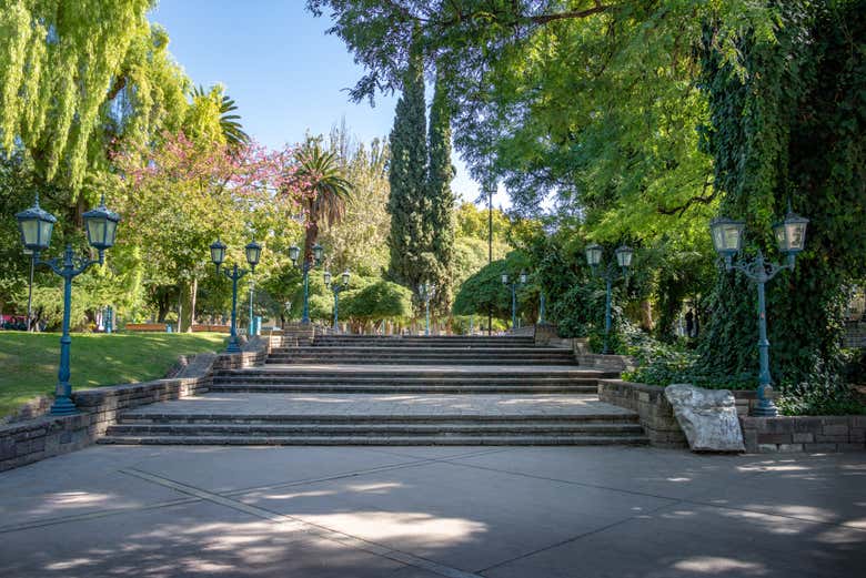 Gardens in the Plaza de la Independencia
