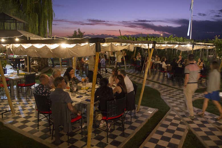 El restaurante de la Bodega Kaiken