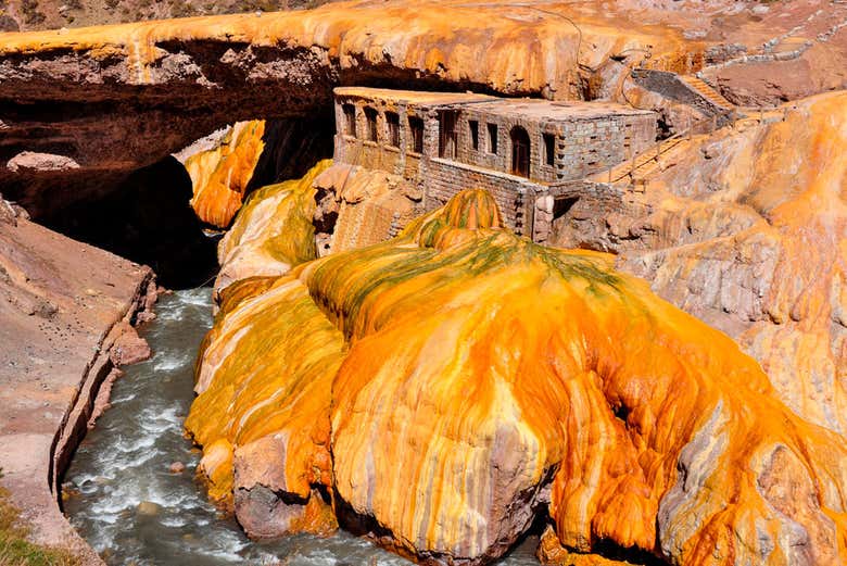 Puente del Inca, the 'Inca Bridge'