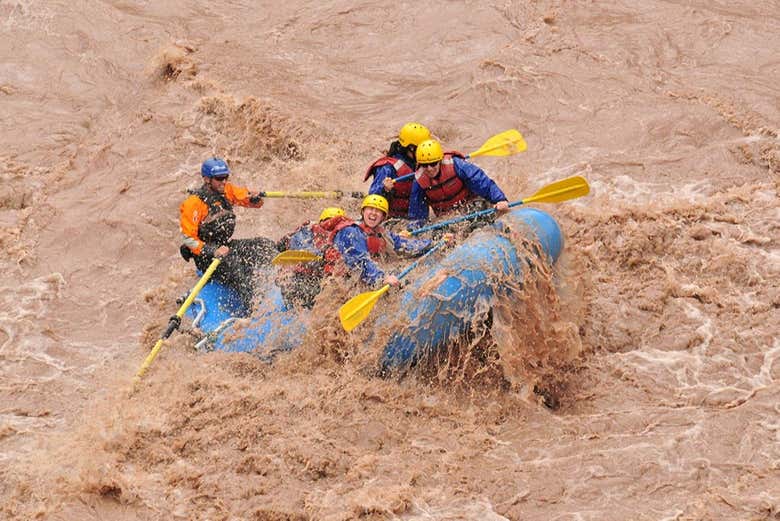 Spend a day of adventure on the Mendoza River rapids