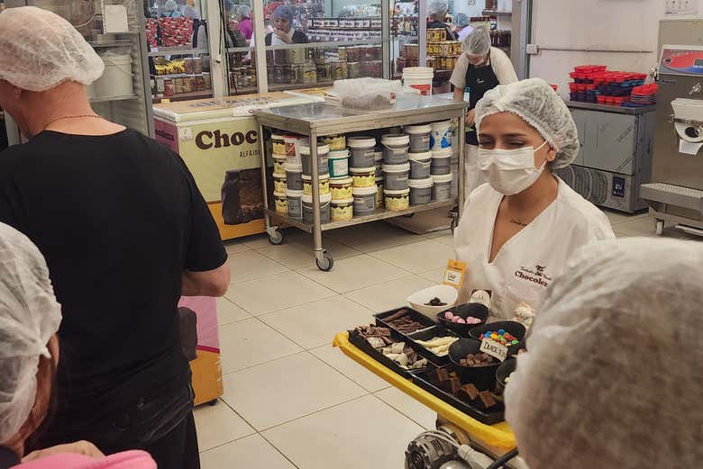 Probaréis unos deliciosos chocolates de Mendoza