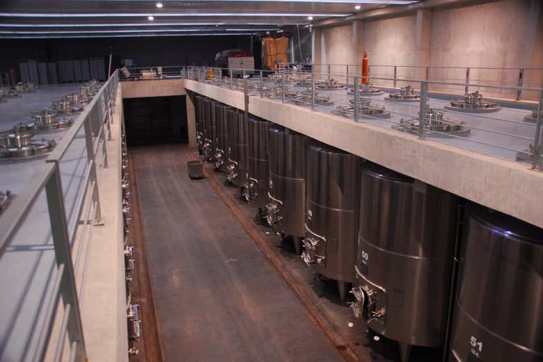 Instalações da adega Le Clos de los 7