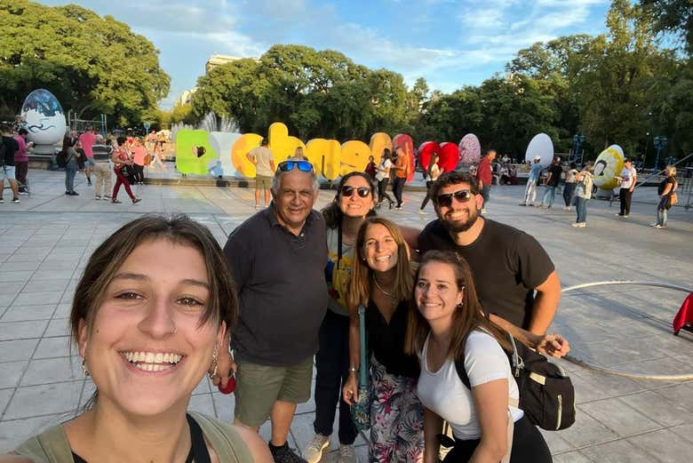 Hora da foto em Mendoza