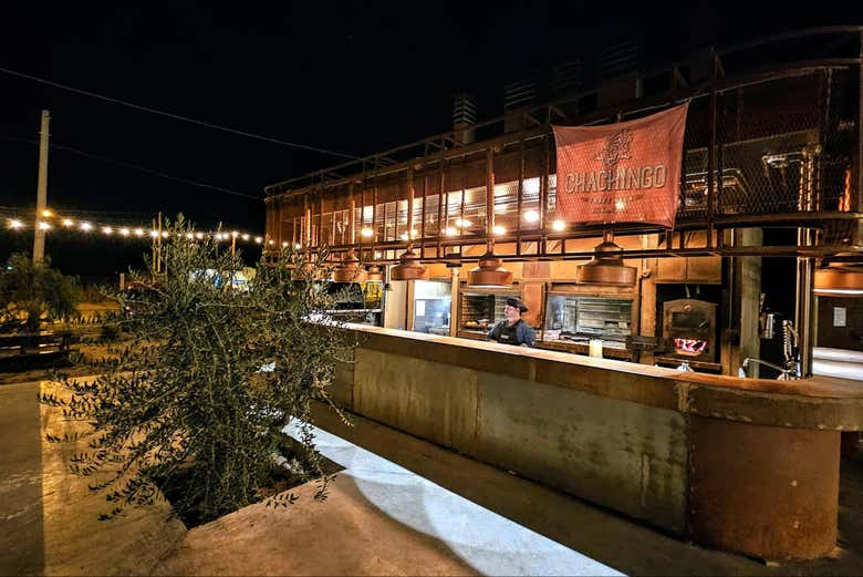 El bar al aire libre de Chachingo
