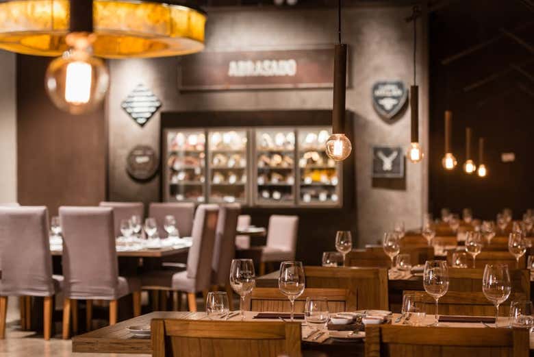 Restaurante Abrasado, en la Bodega Los Toneles