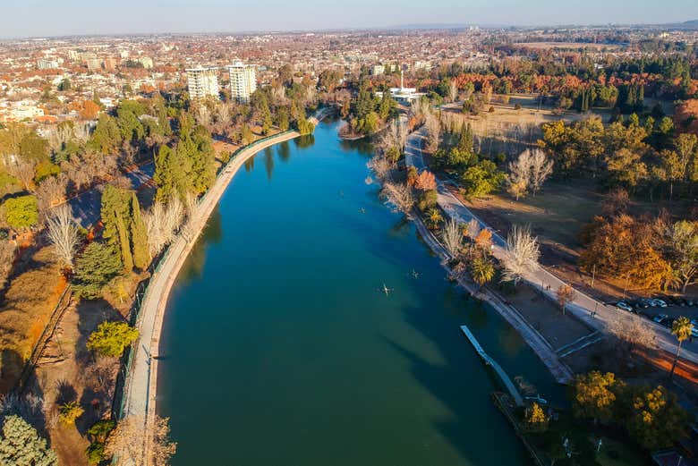 Vistas aéreas del Parque San Martín