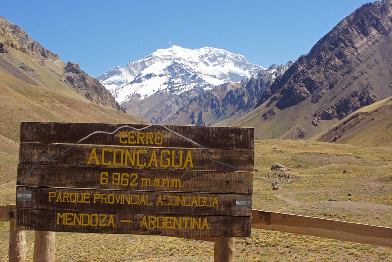 Cerro Aconcagua, a montanha mais alta da América
