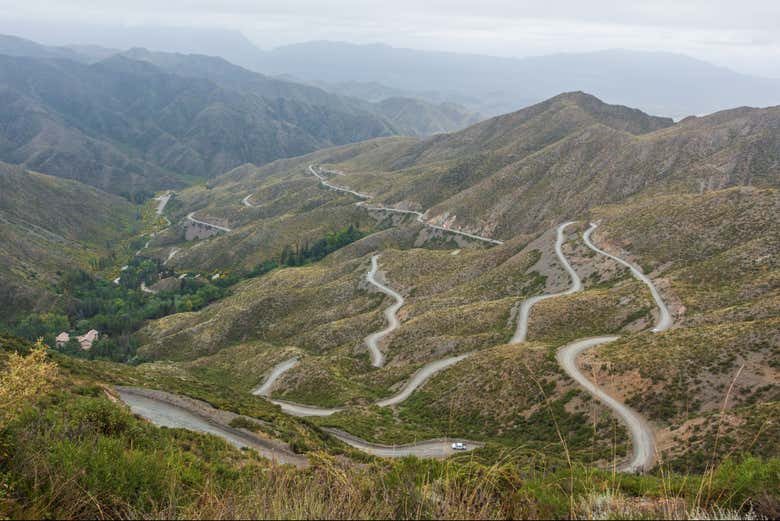 As estradas sinuosas para a Reserva Villavicencio