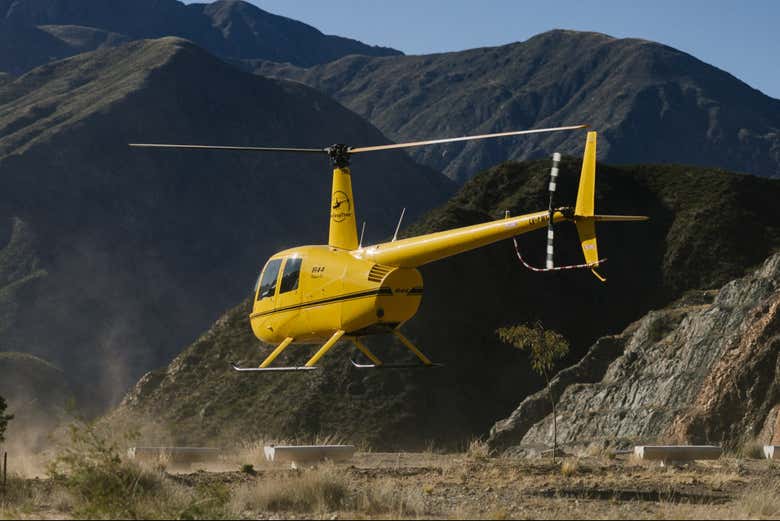 Sorvolando Potrerillos