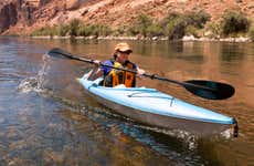 Tour del bacino di Potrerillos in kayak