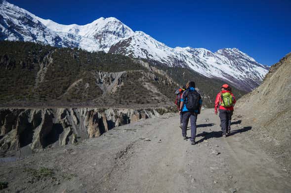 Trekking al campamento Las Veguitas del Cordón del Plata